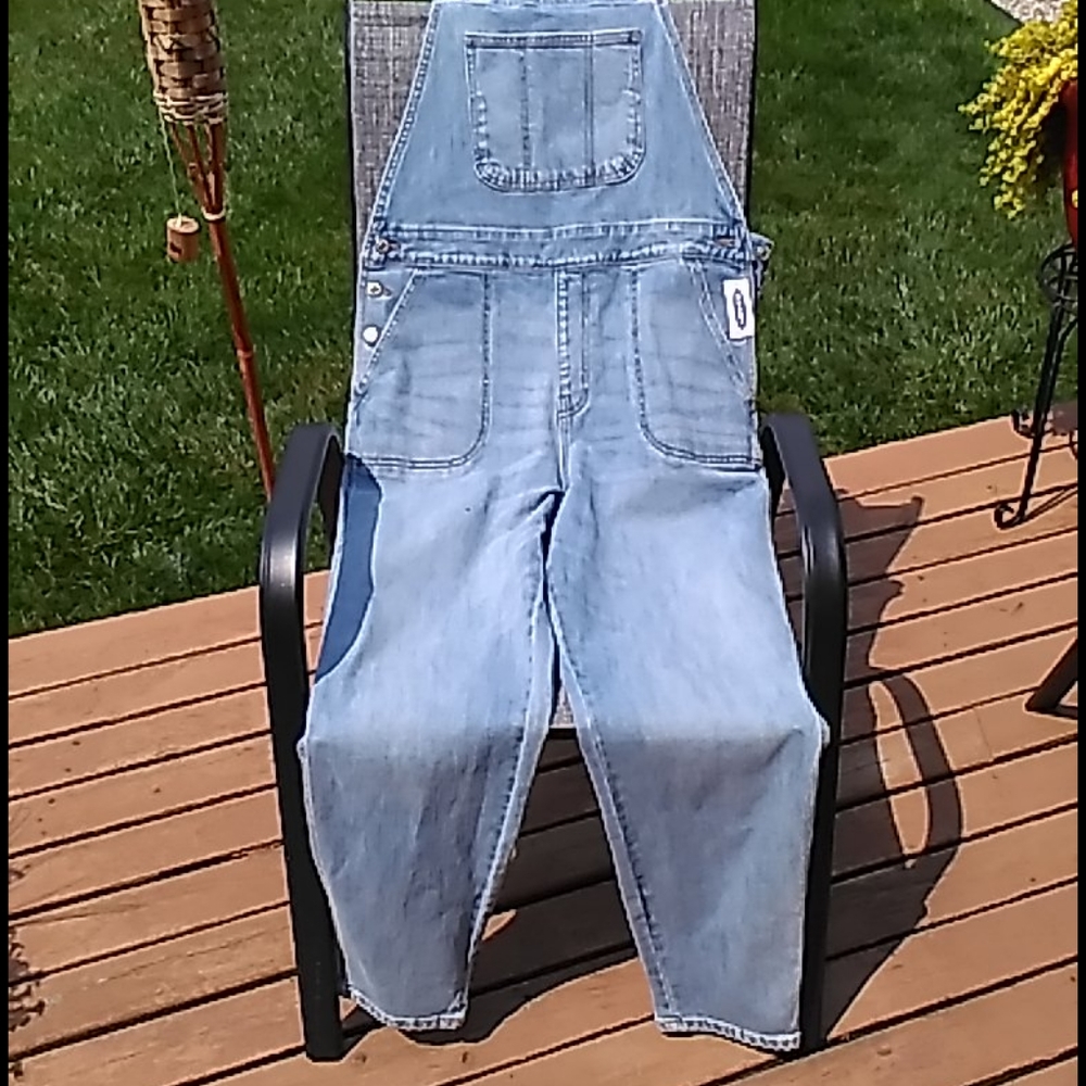 Old Navy overalls..., Inseam 37.5 inches....